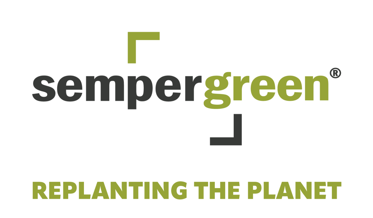 New Sempergreen logo and slogan