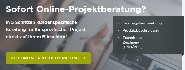 Online-Projektberatung für Ihr Gründach