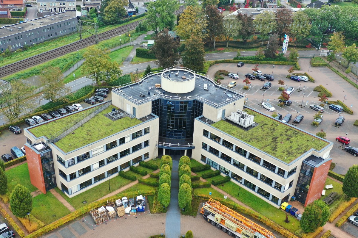 Water-detaining green roof for Vrumona, The Netherlands