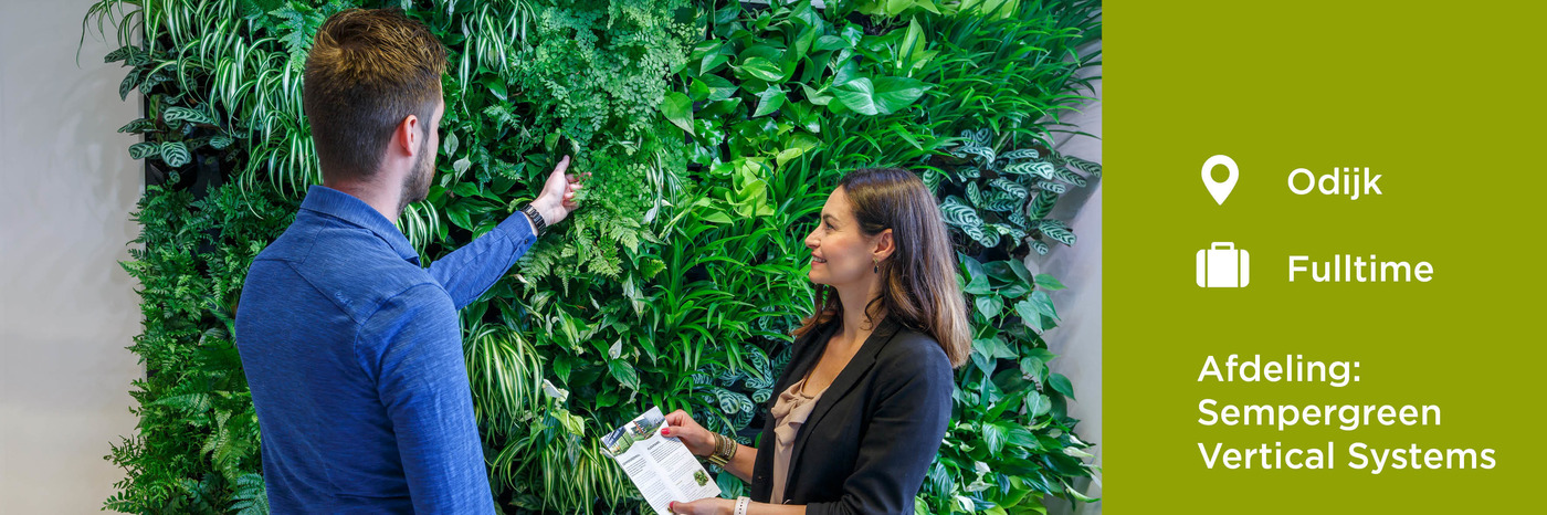 Vacature Projectleider Sempergreen groene gevels