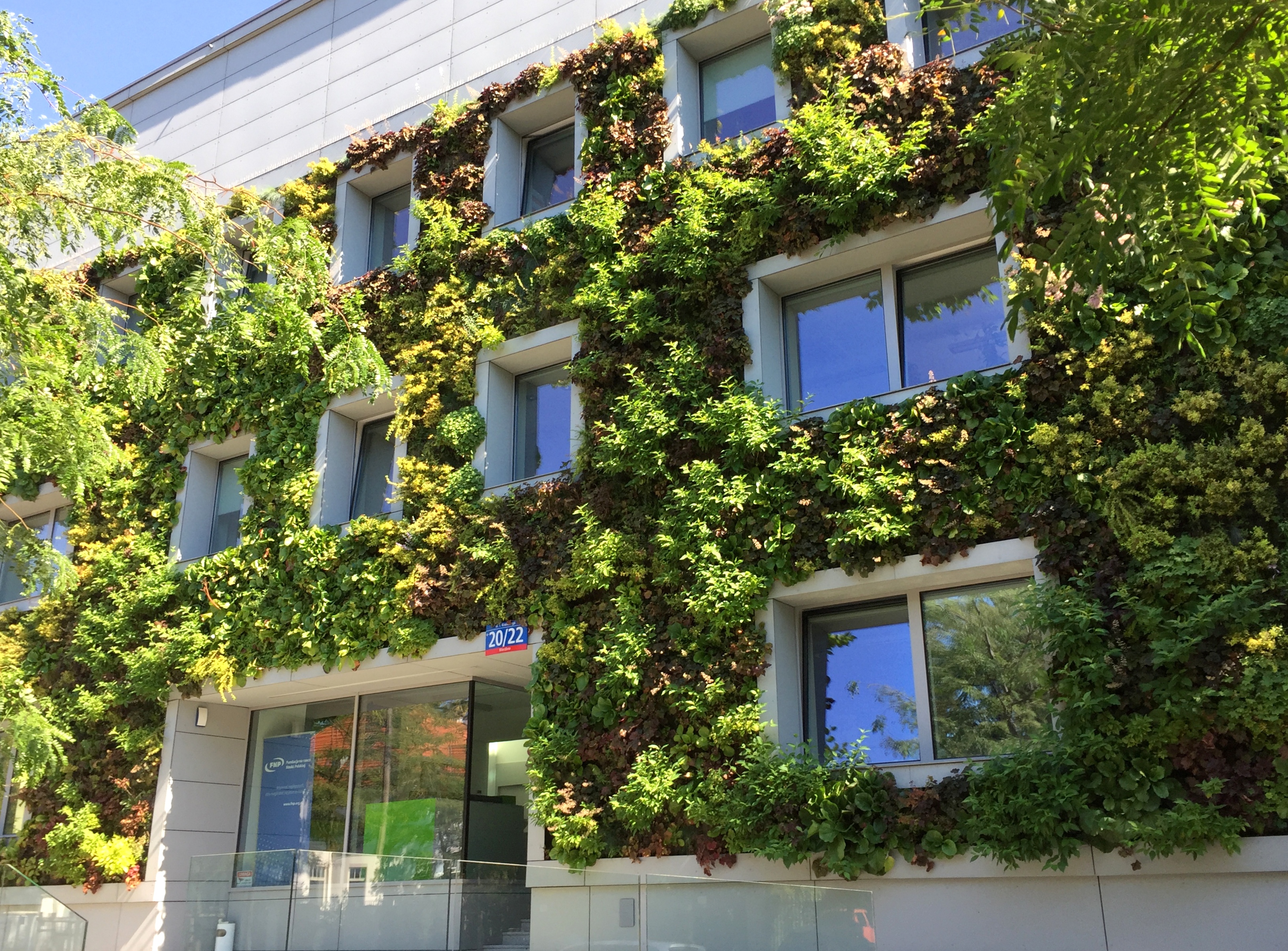 Outdoor SemperGreenwall Warsaw, Poland, September 2016