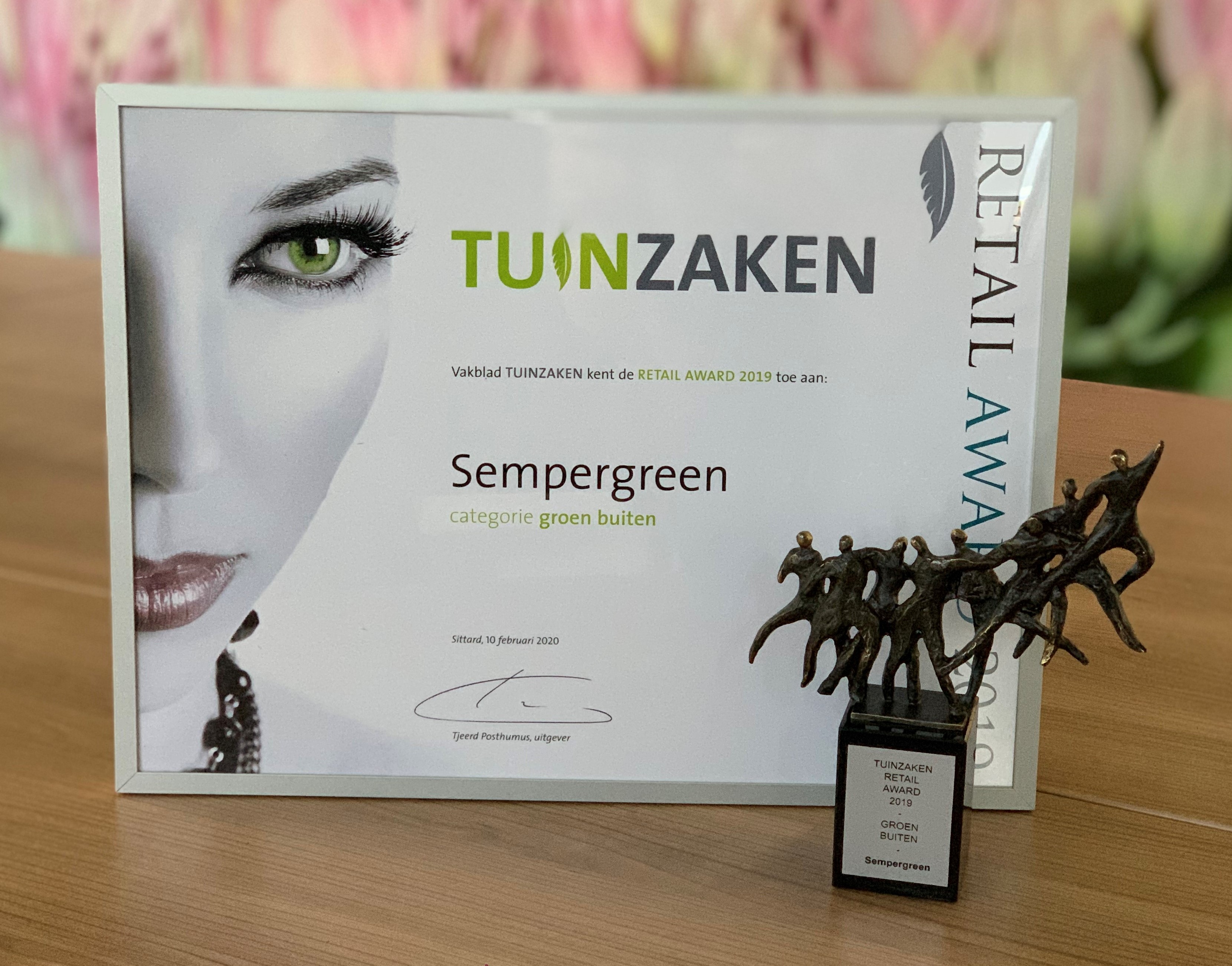 Retail Award Groen Buiten Sempergreen