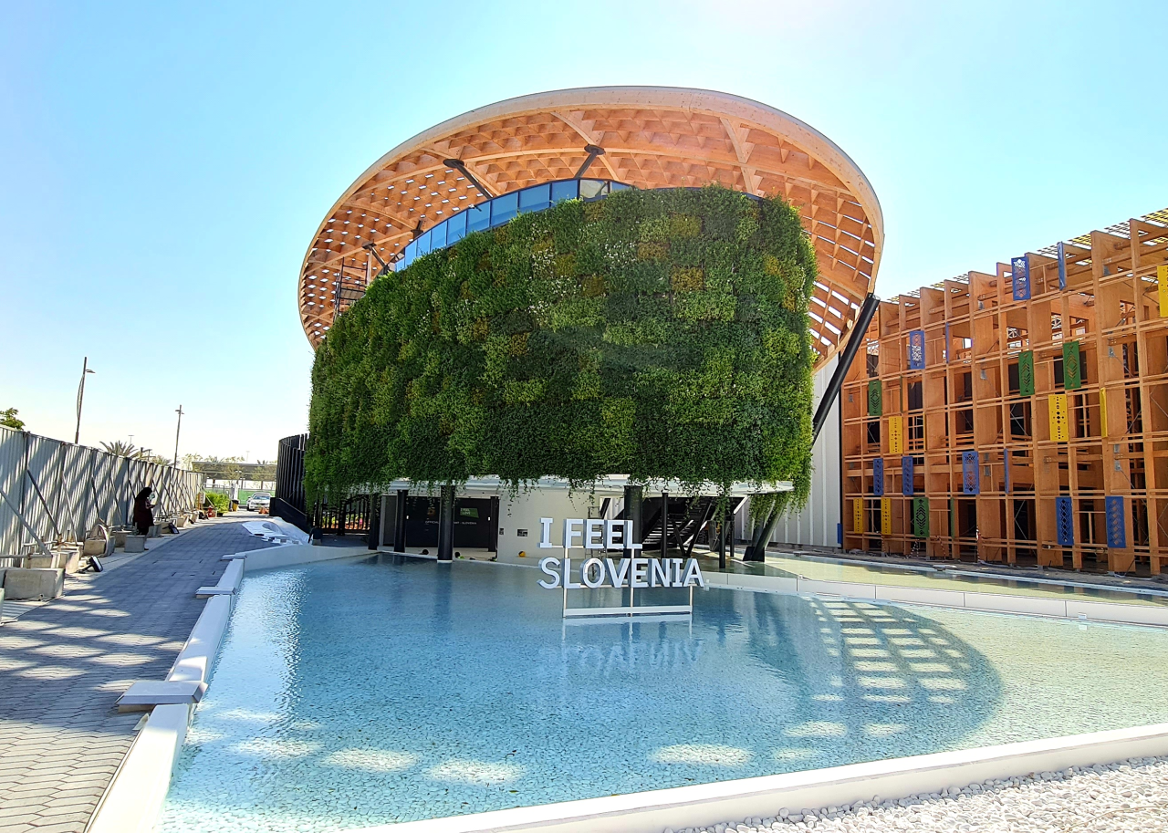 Pavillon slovène l'Expo 2020 Dubaï