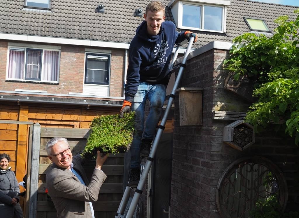Installatie met wethouder Peter Bekker Installatie met wethouder Peter Bekker