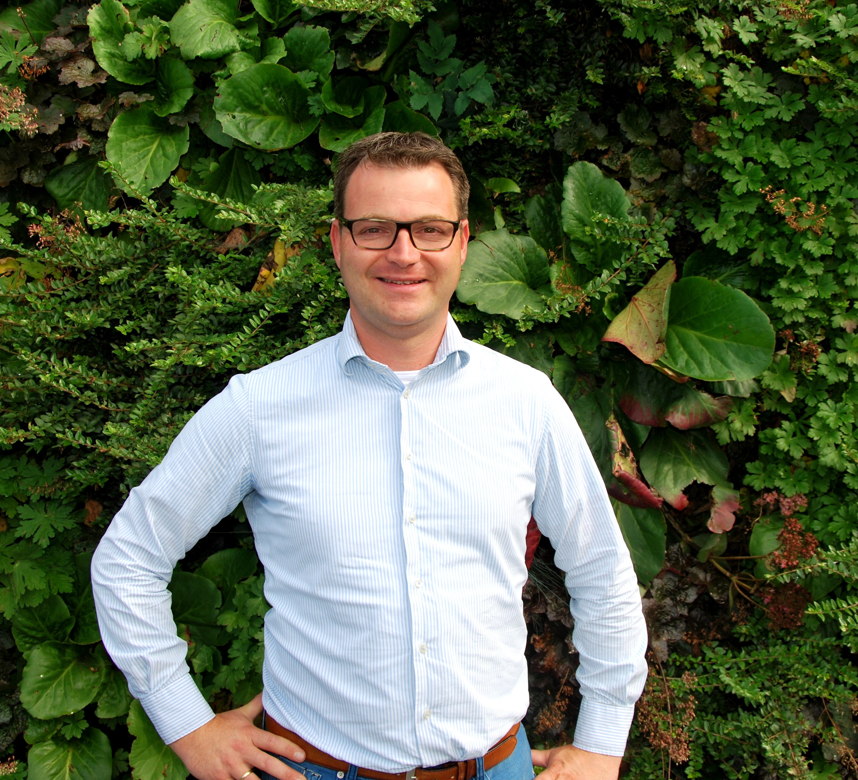 Green wall specialist Christiaan Bakker in dienst bij Sempergreen