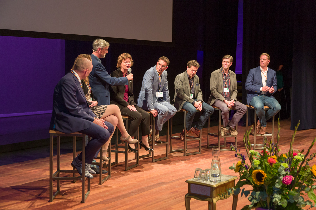 Podium vol duurzame initiatieven