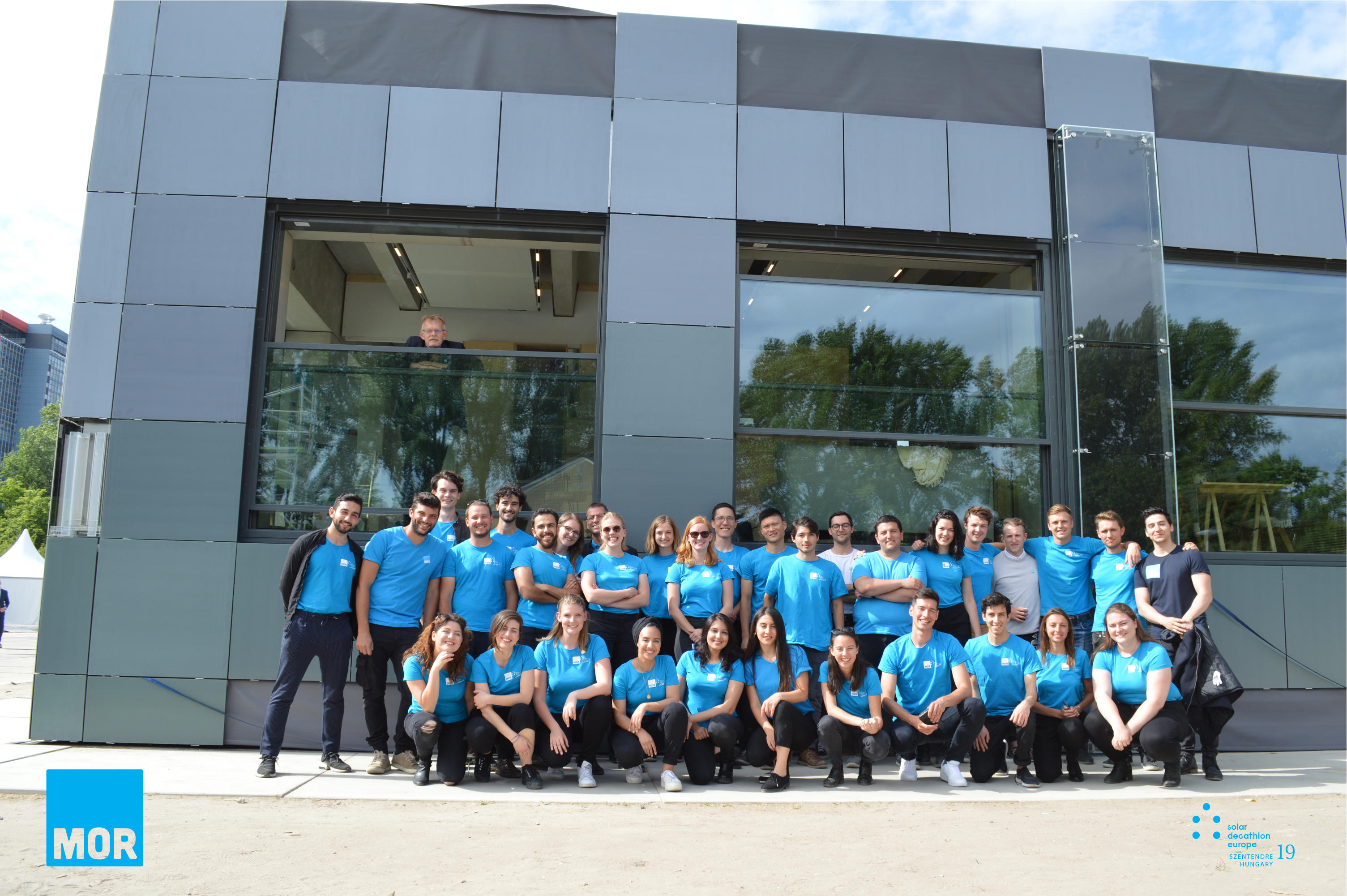 MOR-team team consisting of 52 students with 20 different nationalities from 8 disciplines