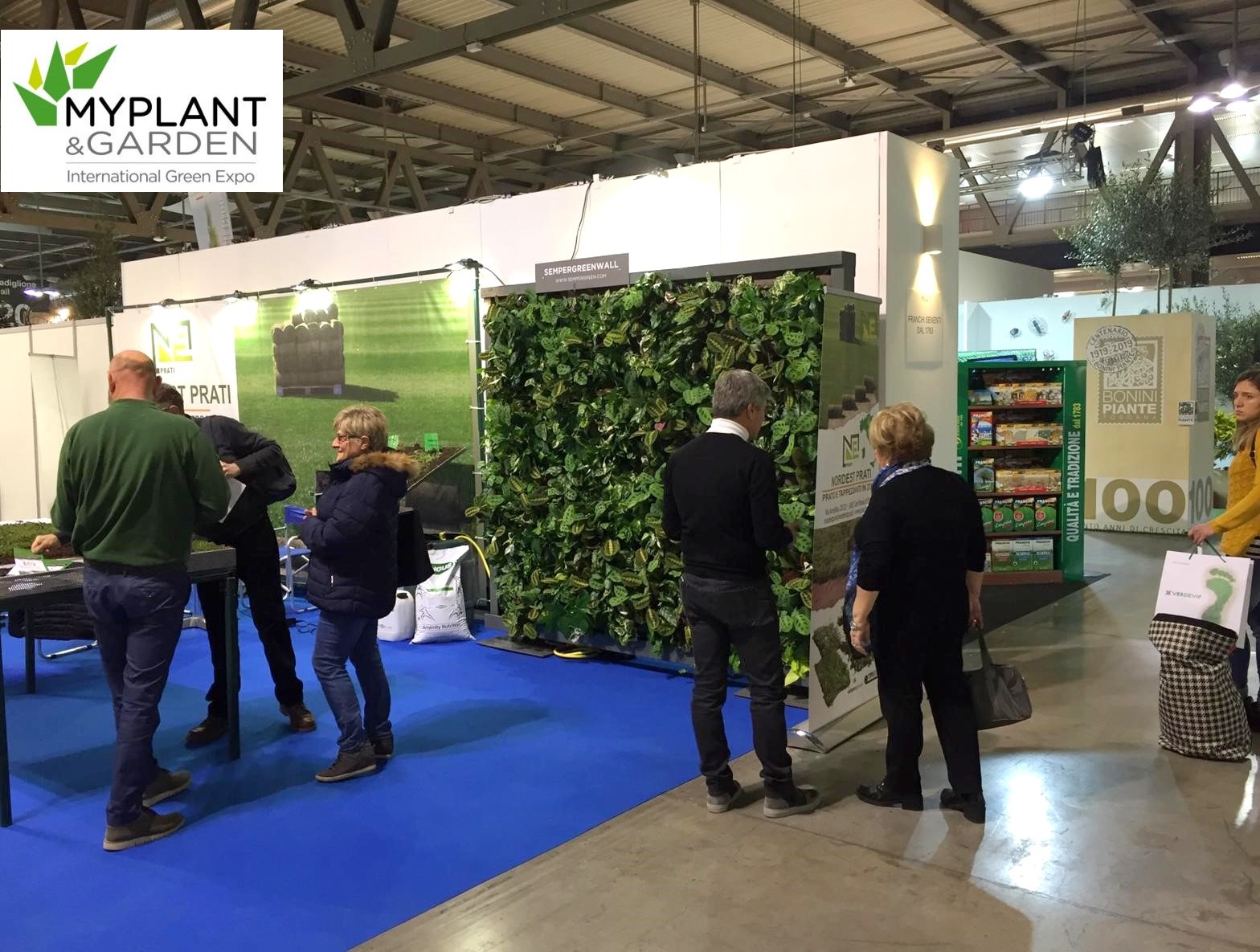 Sempergreen Italia presente con uno stand espositivo al MyPlant & Garden 2019