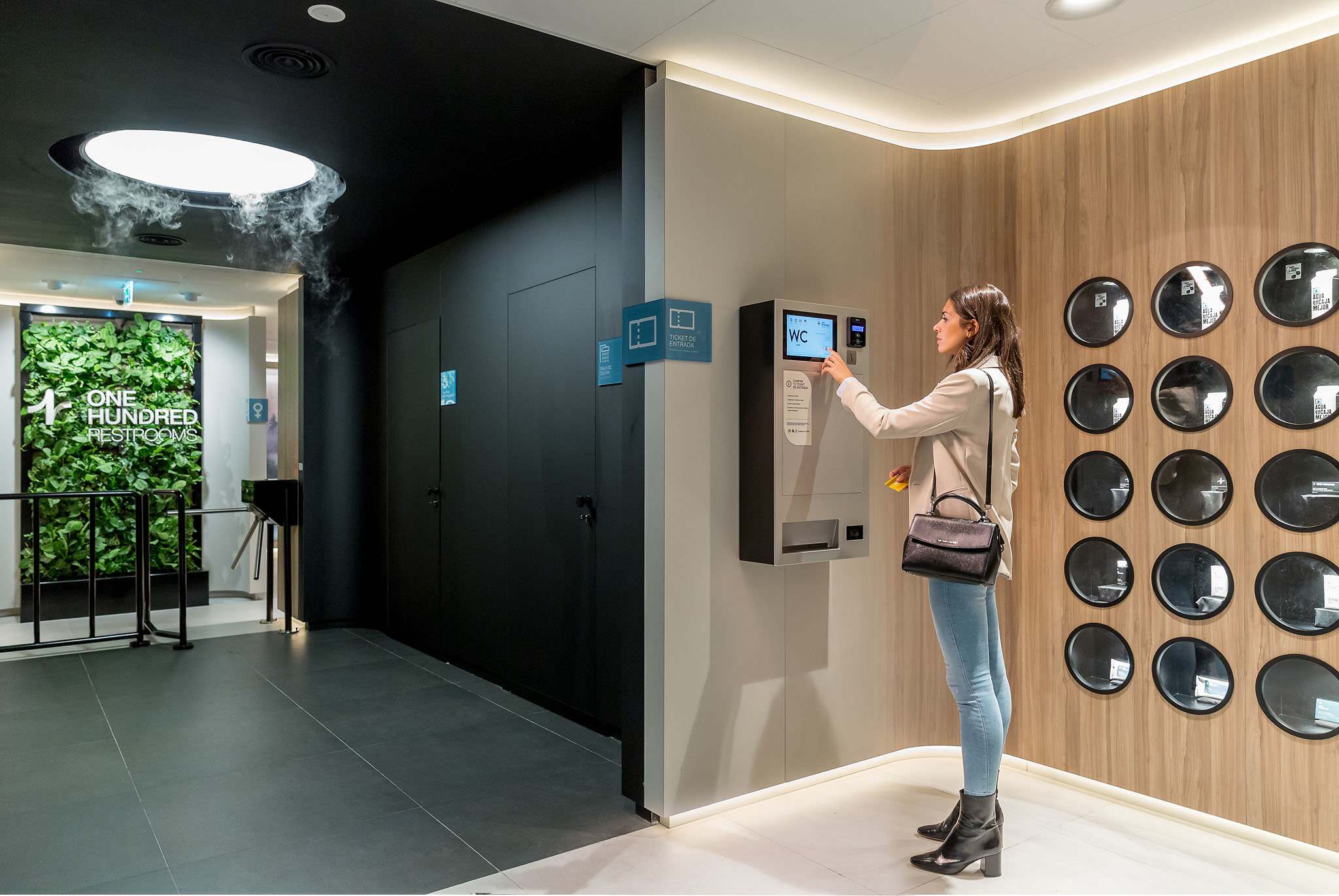 One Hundred restrooms: the new standard in public toilets