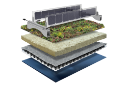 Panneaux photovoltaïques ou toiture végétalisée ? Plus besoin de choisir !