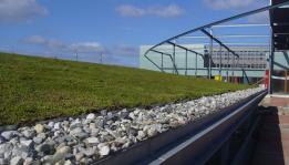Green roof for roofers