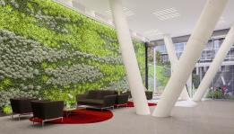 Living wall for architects