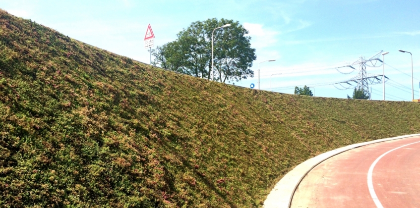 Talud fietstunnel 4