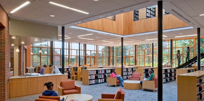 Mollie Dodd Anderson Library With Green Roof Sempergreen