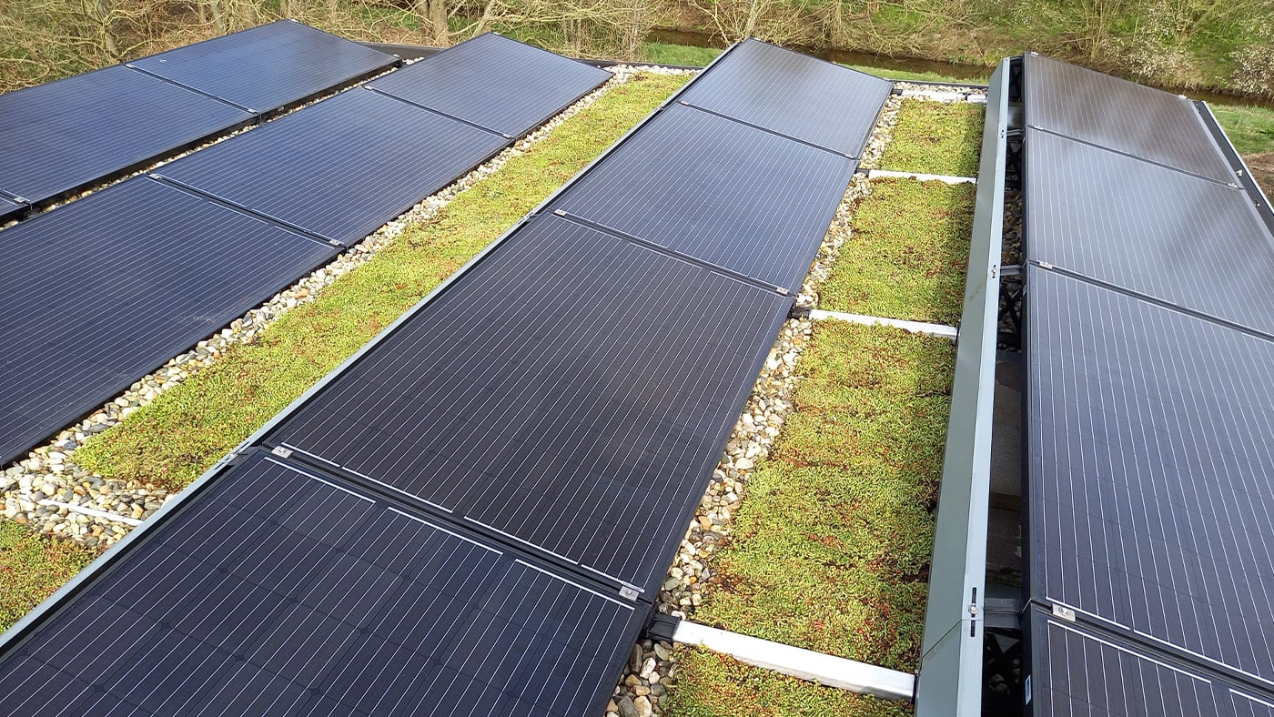 Sempergreen Greenroof güneş panelleri