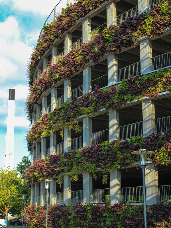 Sempergreen living wall Copenhagen Glostrup hospital