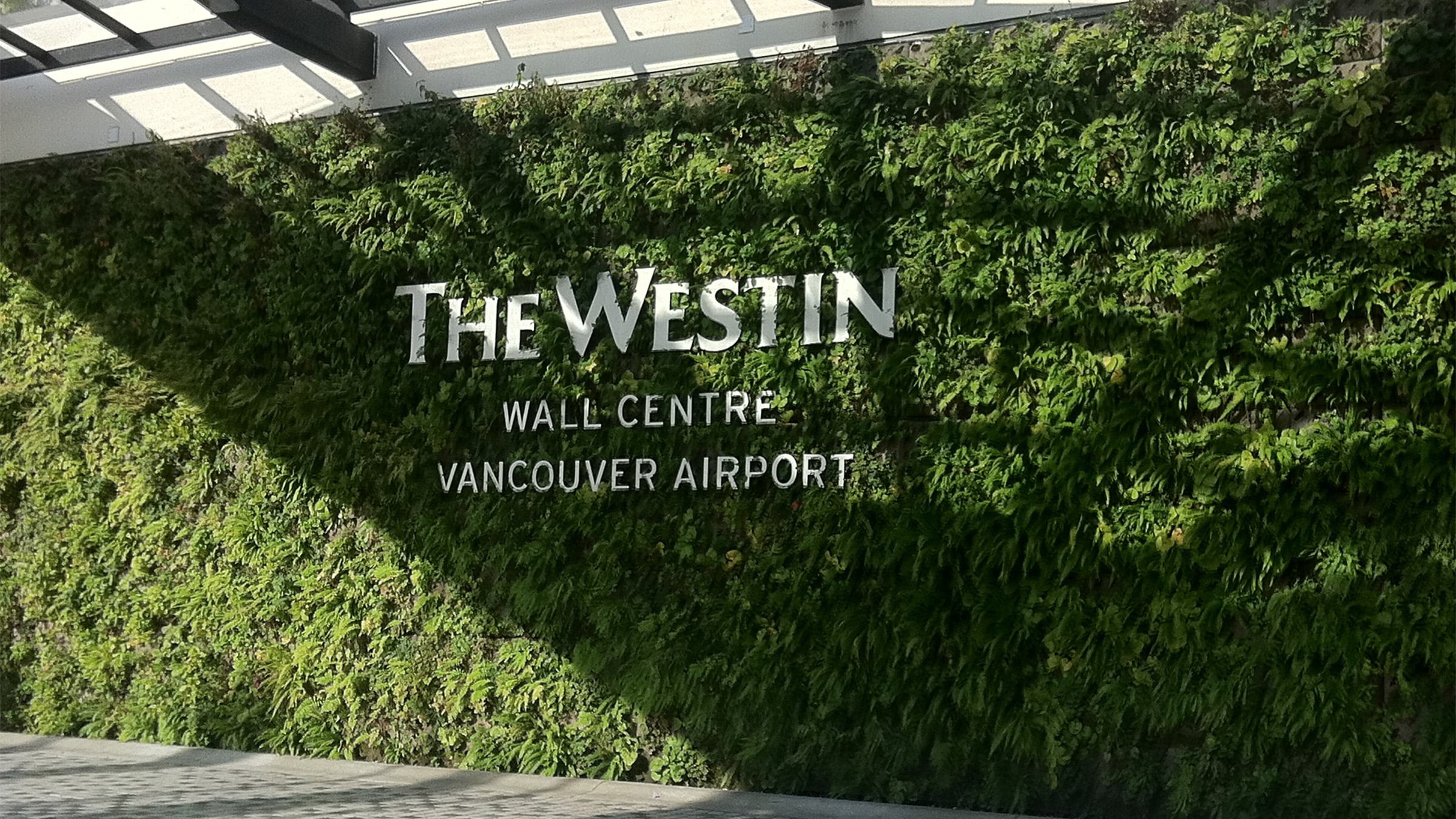 Sempergreen Canlı Duvar, Vancouver The Westin Oteli