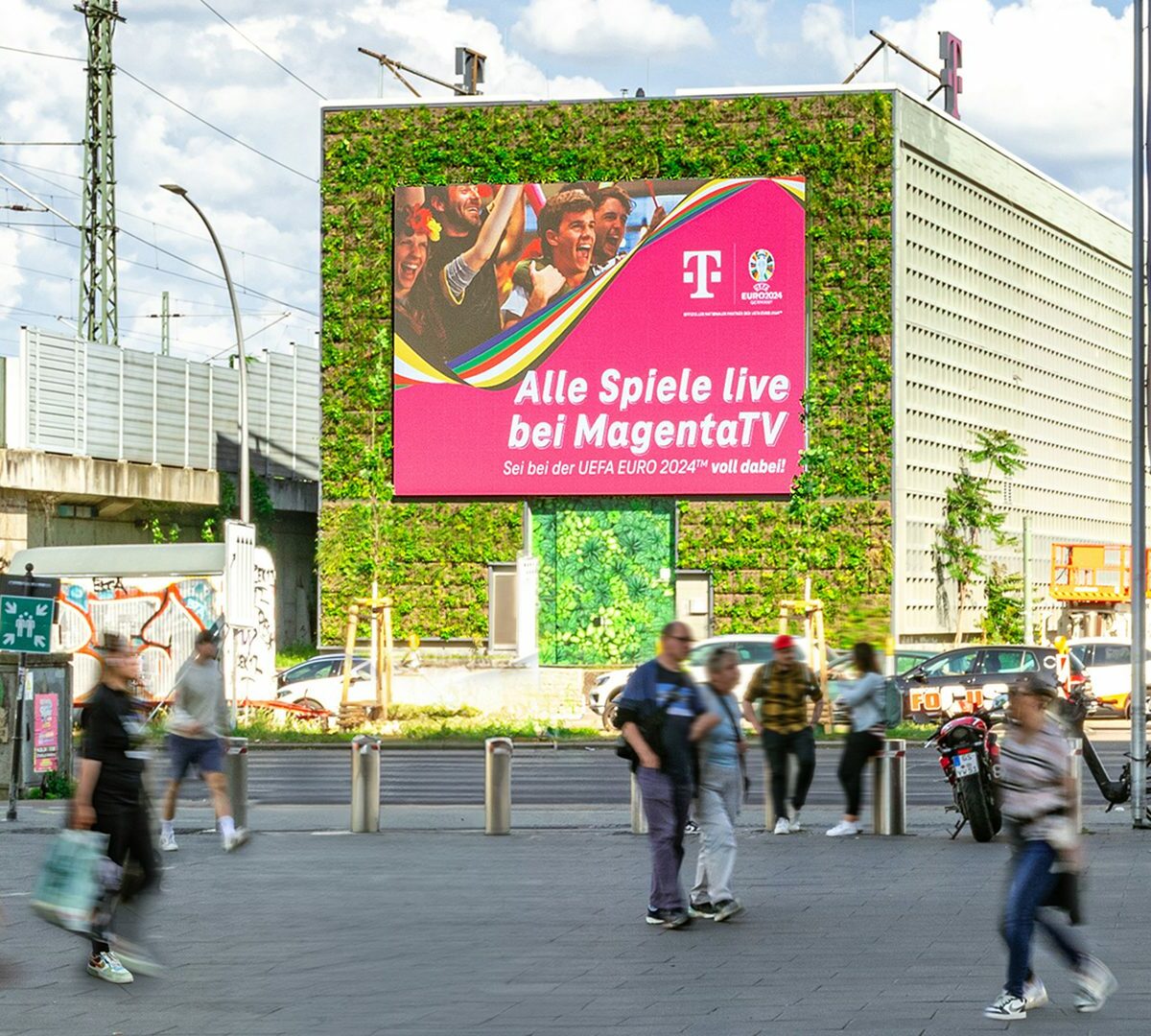 SemperGreenwall Telekom Yeşil Dijital Batı Yakası Berlin