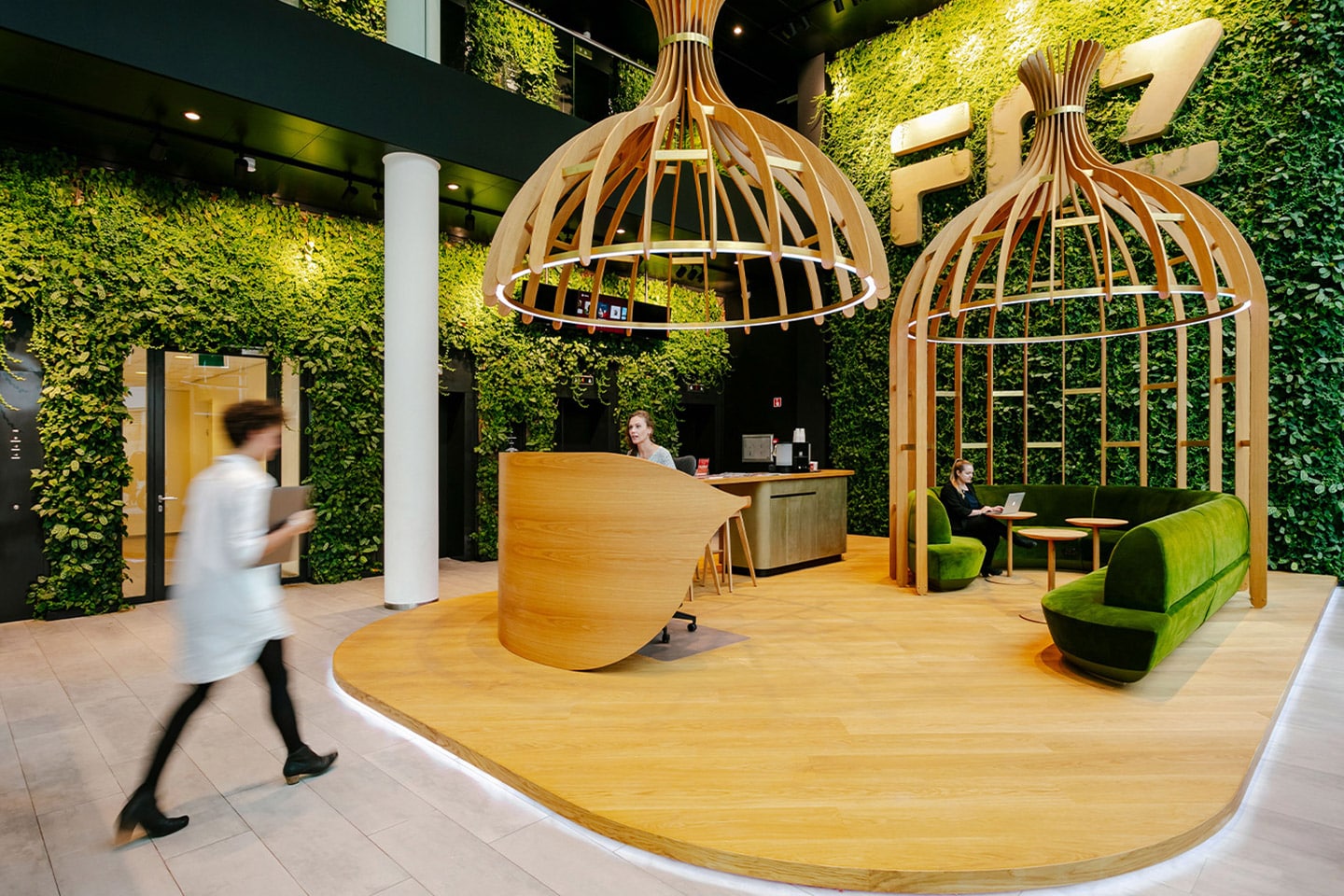 Sempergreen dikey bahçe, FOX Amsterdam
