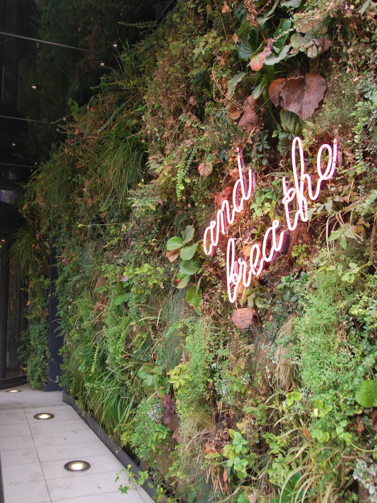 Kimpton de Witt Hotel Entrance SemperGreenwall