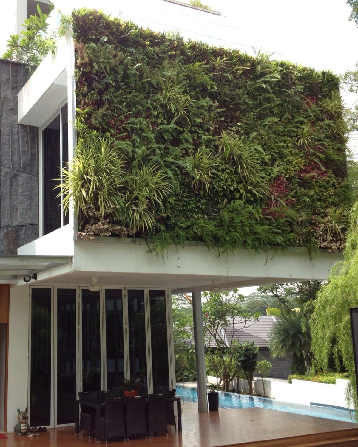 Singapur – SemperGreenwall – na zewnątrz