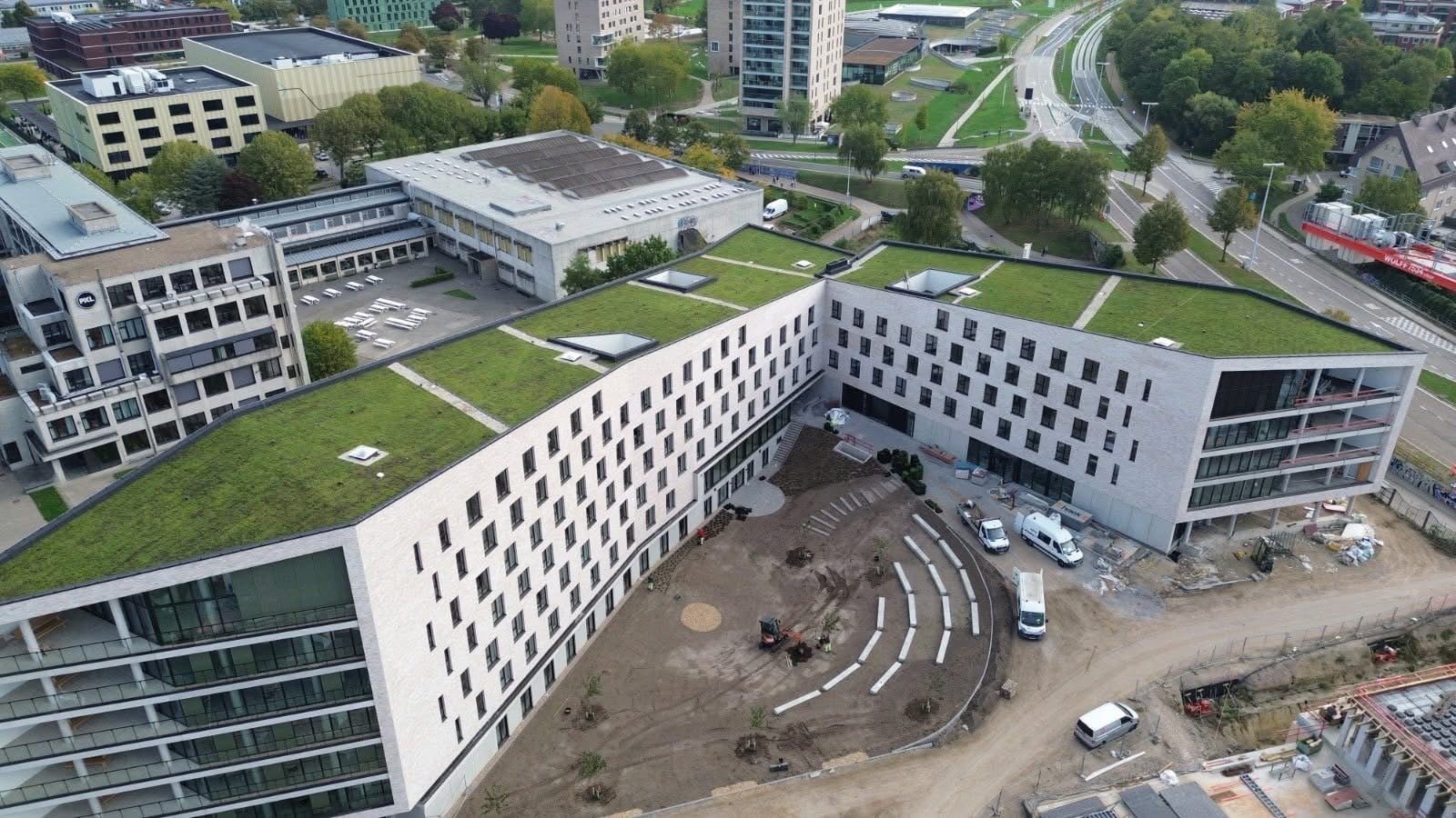 Environmental design solutions Hasselt Hoebanx Zicht op groen