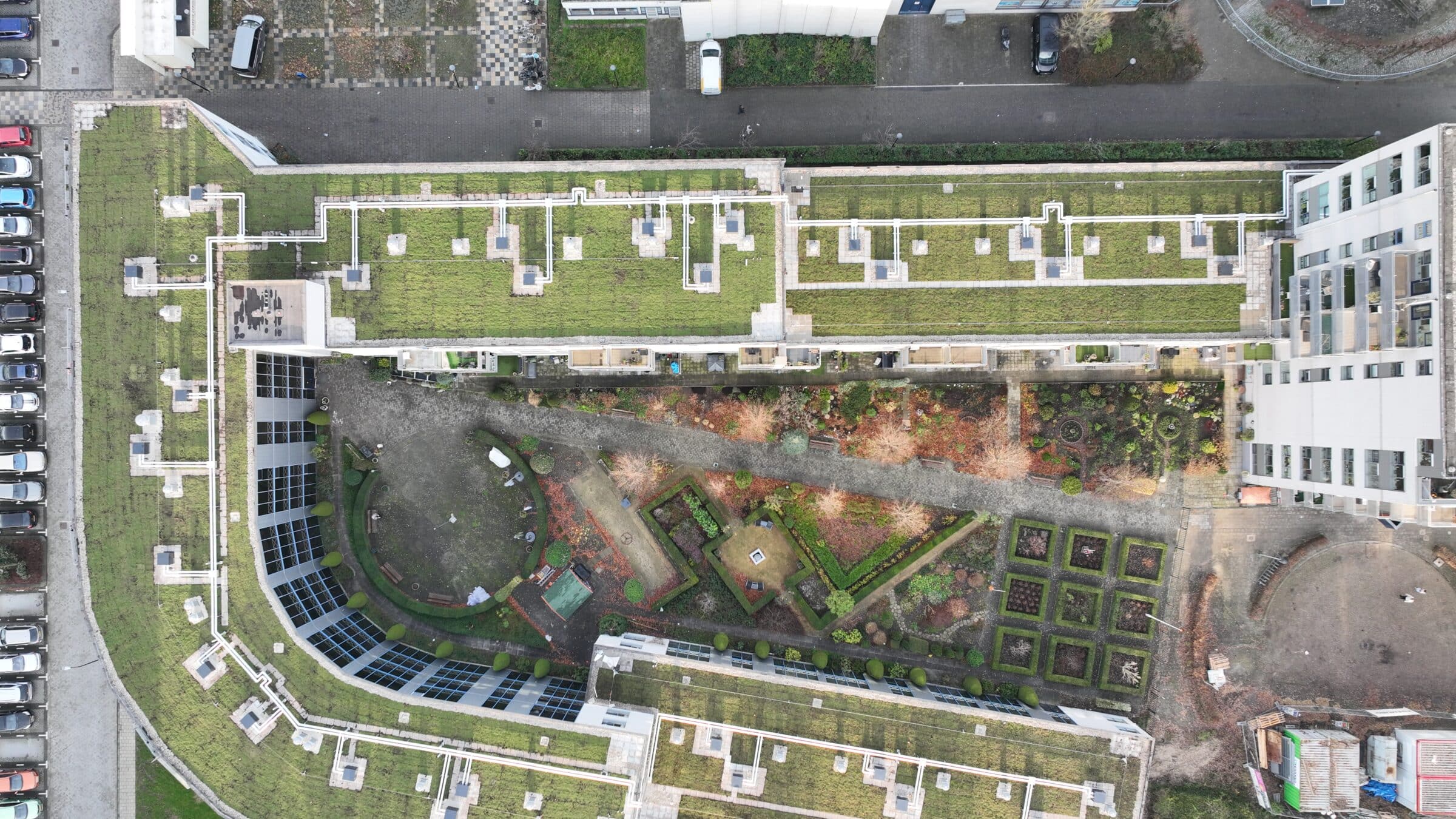 Sempergreen green architecture sedum roof Zwijndrecht