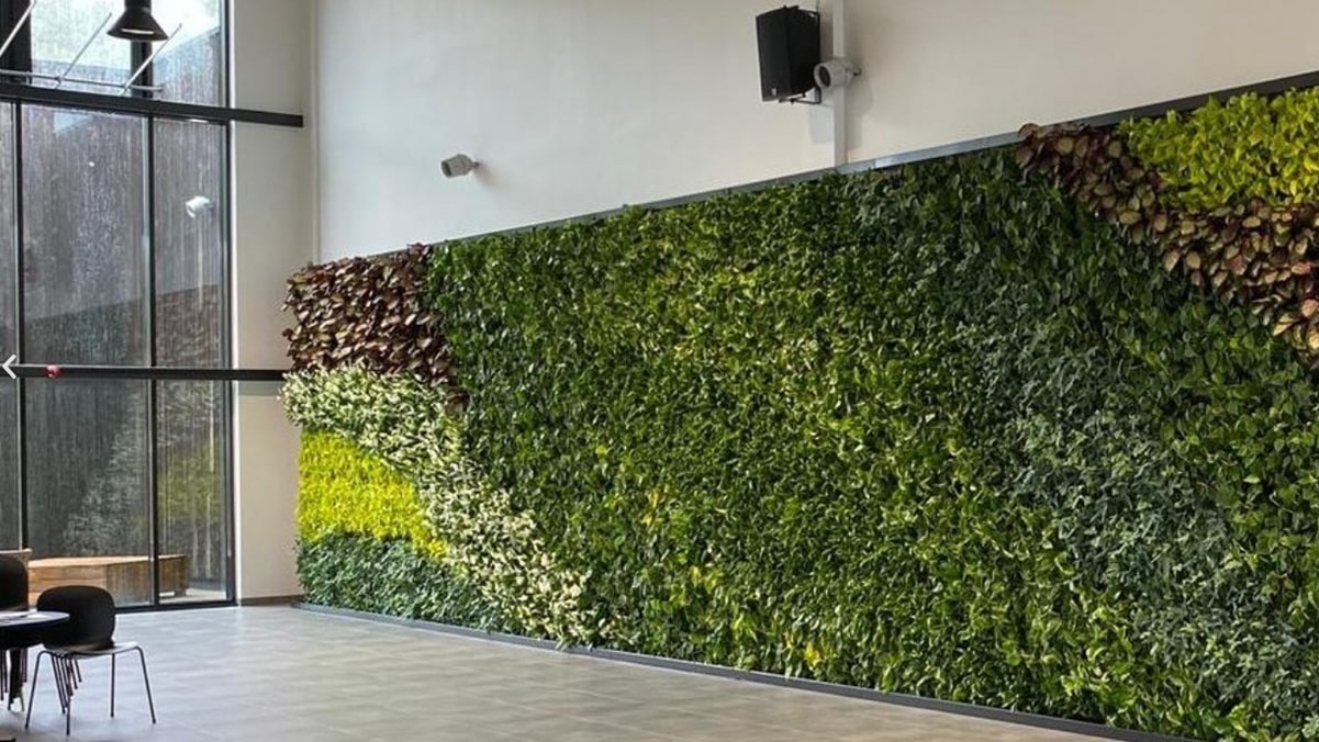 SemperGreenwall Videregaende skole Tvedestrand Norway