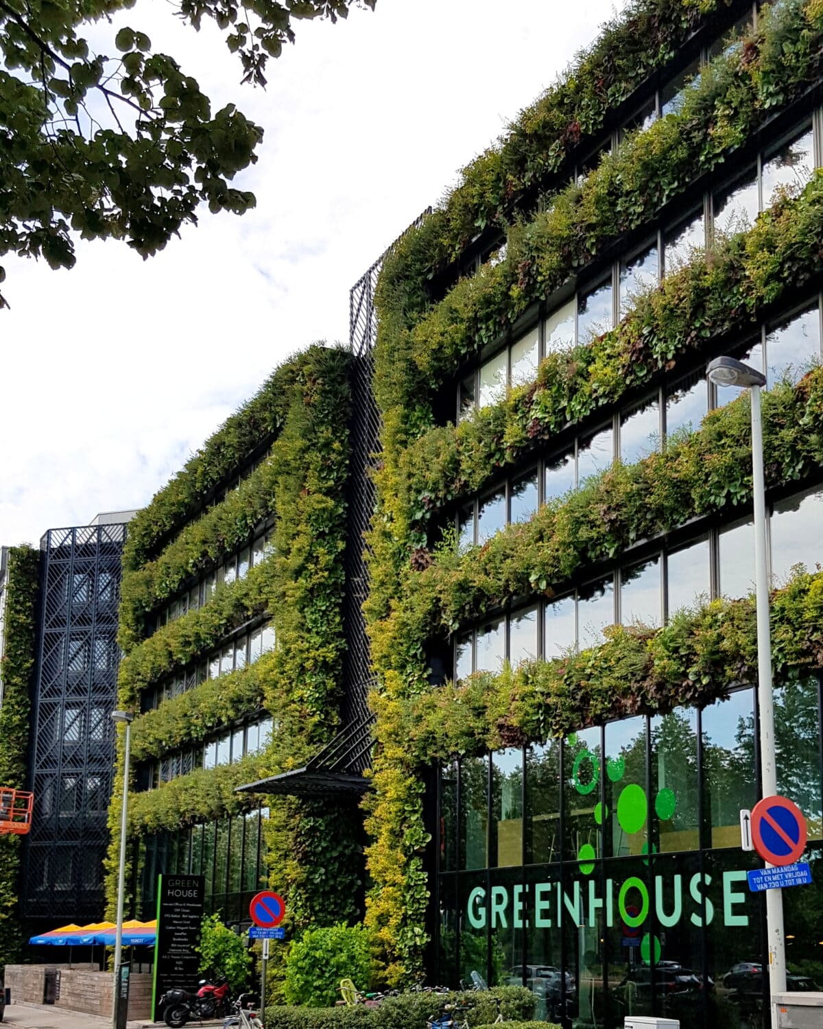 Groene wand Sempergreen Greenhouse Antwerp