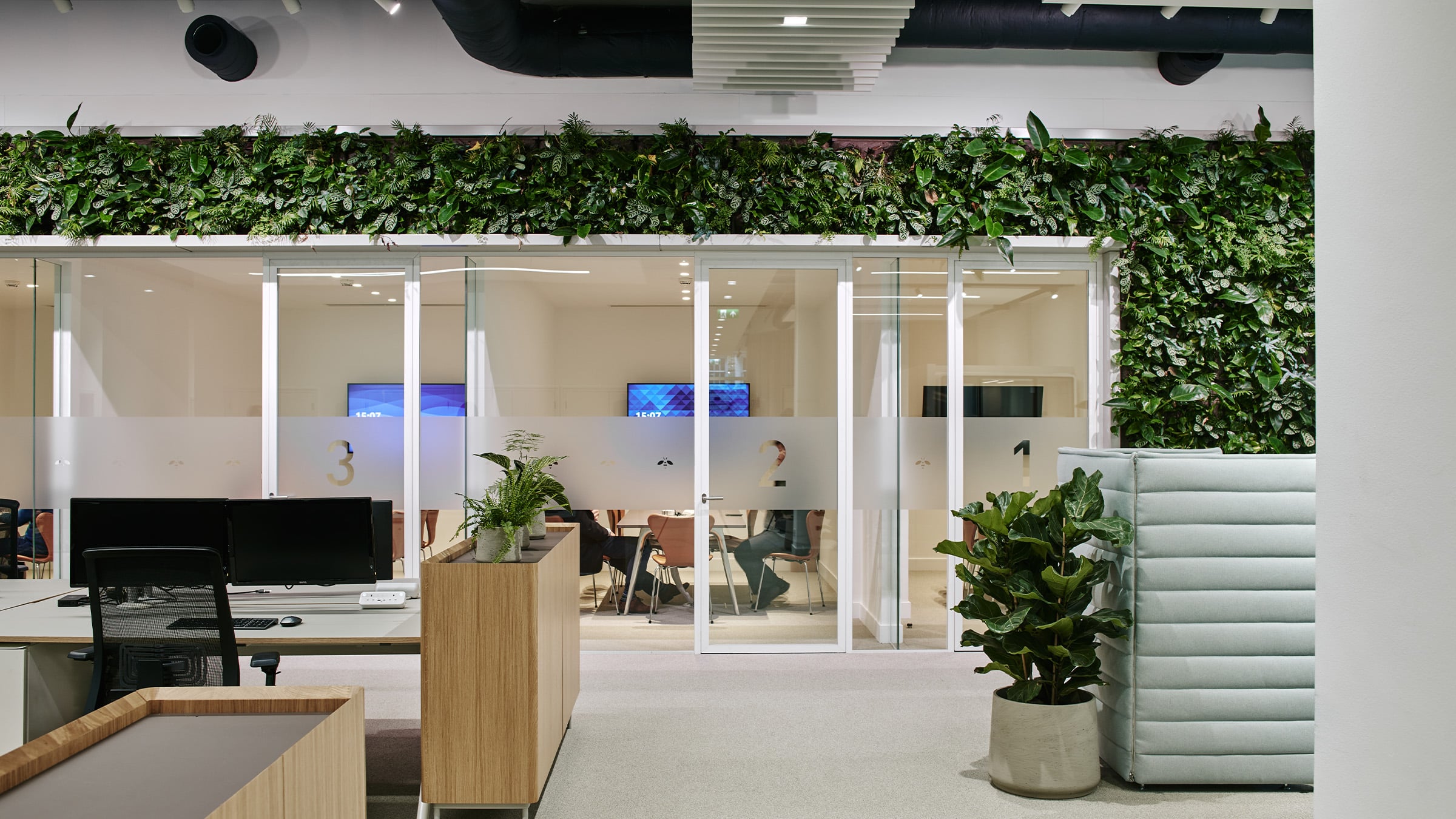 Sempergreen living wall London 2
