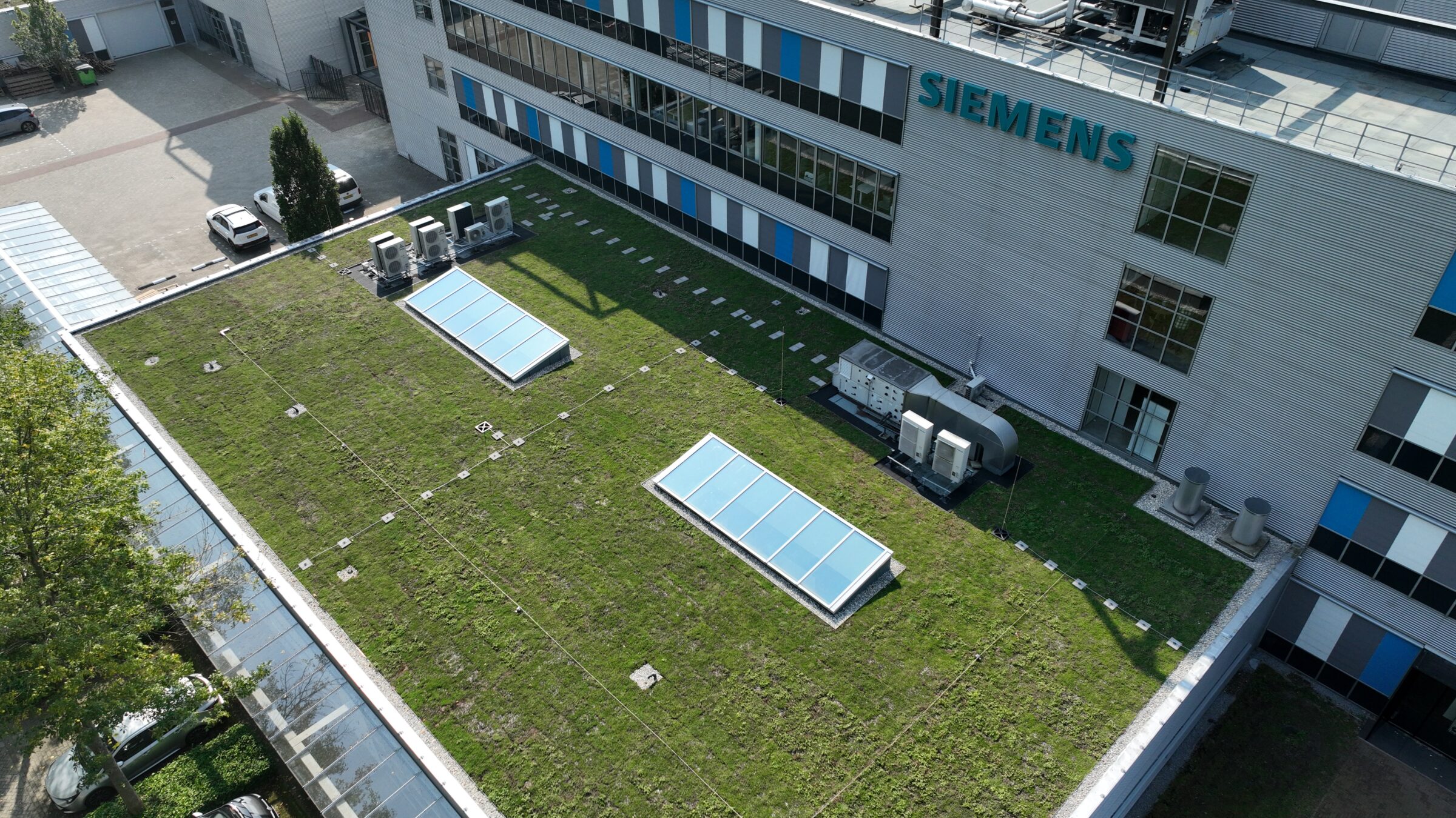 Sempergreen groendak Zoetermeer Siemens Dutch Tech Campus
