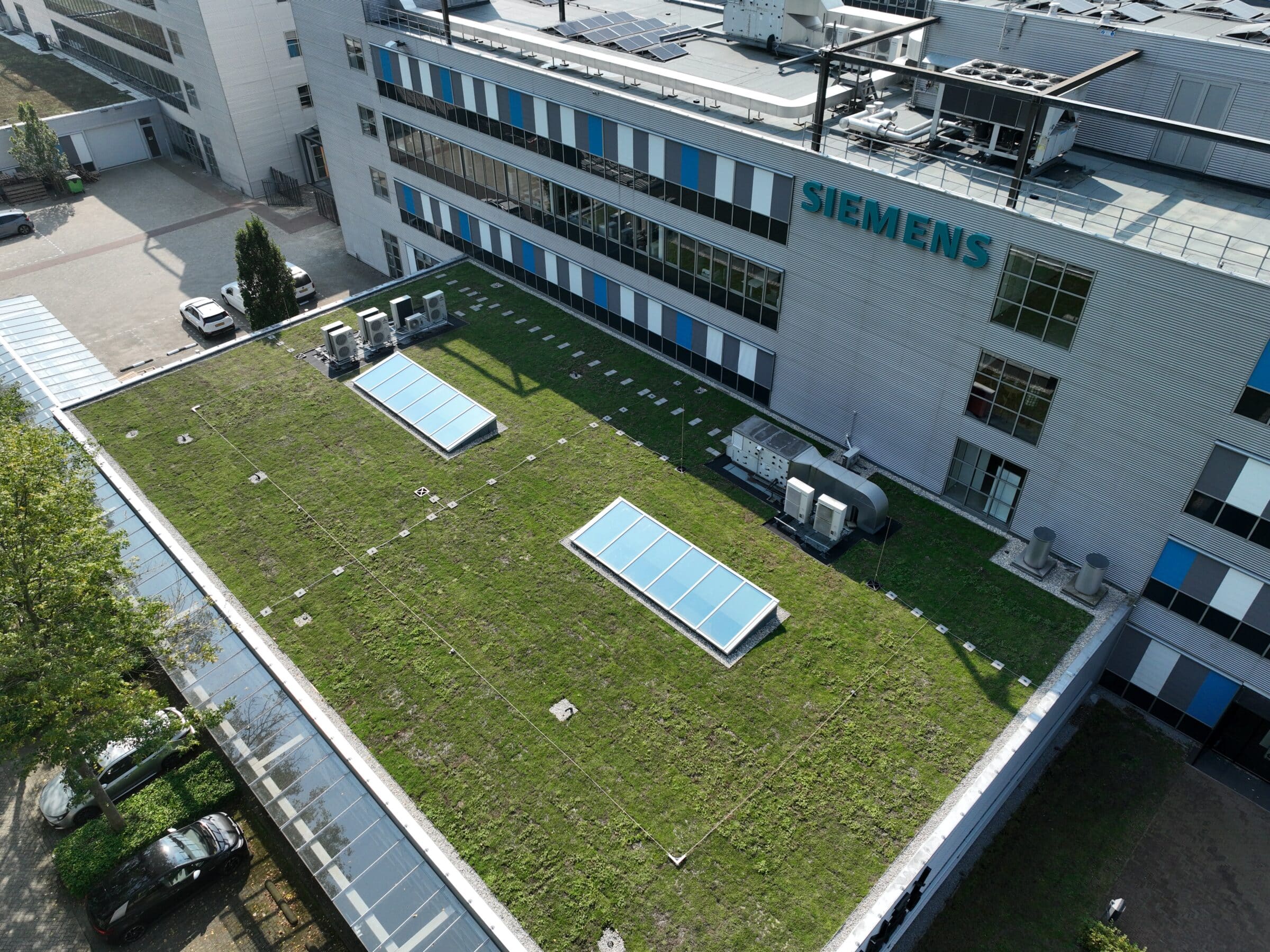 Sempergreen groendak Zoetermeer Siemens Dutch Tech Campus