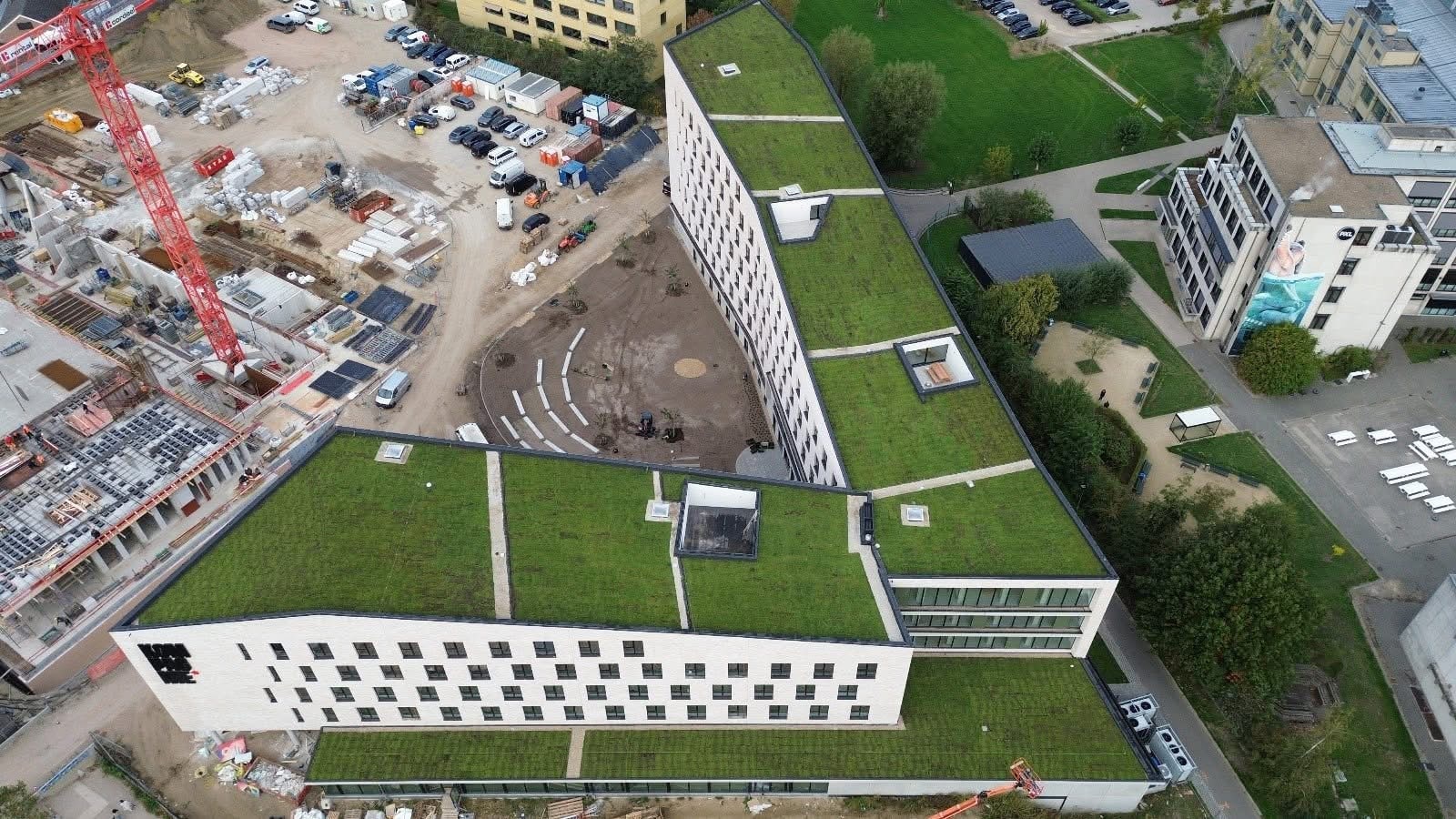 standsvergroening Hoebanx Zicht op groen
