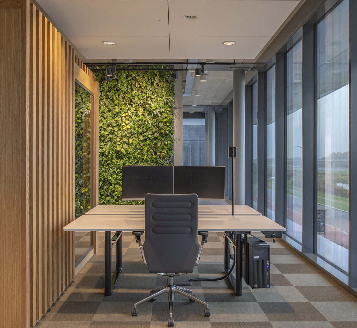 Fassadenbegrünung Pleijsier Bouw Borghese office Nijker