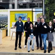 Sempergreen team on stand